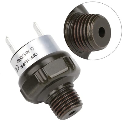 Auto Automatische Luchtcompressor Schakelaar Luchtdrukregelschakelaar NPT1 4 120 150PSI