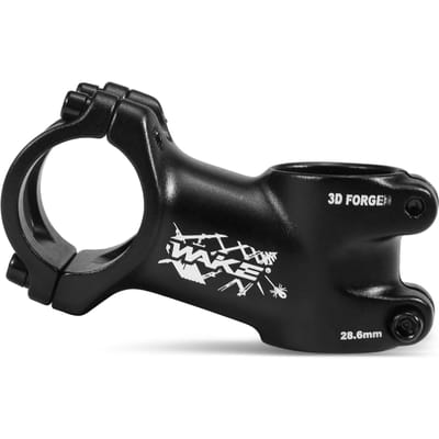 Tige de vélo ultralégère à 17 degrés, tige de vélo de route de montagne pour guidon de 31.8mm 70mm black