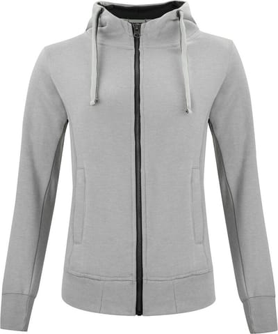 Clique Classic Hoody Full Zip Women 021045 - Grijs-melange - M