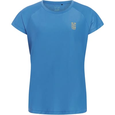 Protest PRTMagia - UV Shirt Korte Mouw Dames - Korte mouwen - Ronde hals - Loose fit - Oranje