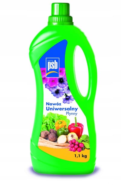 Planta PSB Serie - Universele Vloeibare Meststof - 1L - Voor Planten en Groenten - Ergonomische Fles