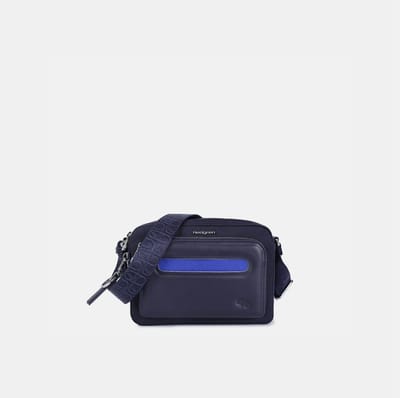 Hedgren Espresso Dames Crossbodytas met RFID-bescherming – Middelgroot – Peacoat Blue
