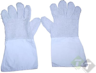 Handschoen, Werkhandschoen 1 paar, Badstof handschoenen set