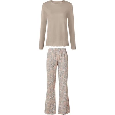 esmara Dames pyjama (Beige, XS (32/34))