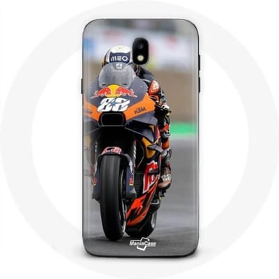 Coque - maniacase - Samsung Galaxy J7 2017 - Souple - Noir - Moto GP noir