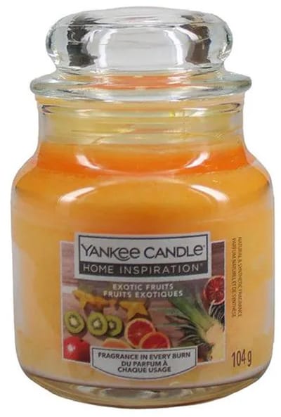 YANKEE CANDLE HOME INSPIRATION EXOTIC FRUITS GEURKAARS 104 GRAM
