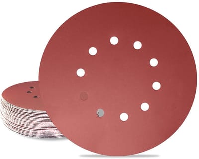 ONF3 - Schuurpapier - Klittenband - 225 stuks - P2000 - Rond - 10 gaten - Voor excentrische schuurmachine - 225mm