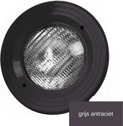 BWT Zwembadverlichting LED wit 18 Watt | antraciet grijze behuizing