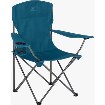 Highlander Vouwstoel Edinburgh 89 X 51 X 51 Cm Staal Turquoise