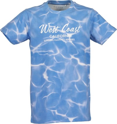 Blue Seven SURFER Jongens T-shirt - blauw - Maat 164