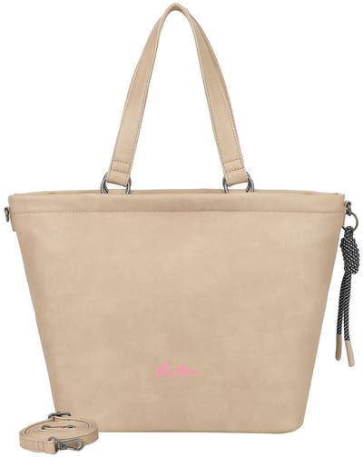 Fritzi aus Preußen shopper schoudertas Lou Shopper Beige