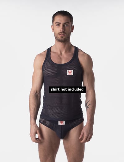 Barcode Berlin Snable Brief Navy - MAAT S - Heren Ondergoed - Slip voor Man - Mannen Brief