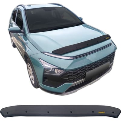 SCOUTT | Bra Capot Déflecteur Protection pour Hyundai Bayon Depuis 2021, Aérodynamique, Assemblage Facile, Aucun perçage requis