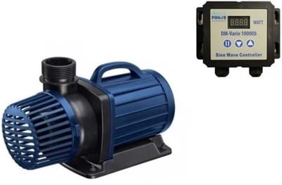 AquaForte DM-30.000 Vario S Vijverpomp - Zeer Energiezuinig - 30000l/h - 335W - Geruisloze Vijverpomp
