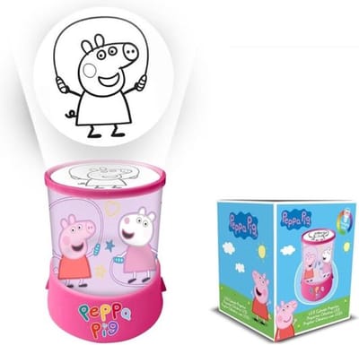 Peppa Pig Projectorlamp - Nachtlamp - Kamerlamp - Bureaulamp - 10 x 16 CM