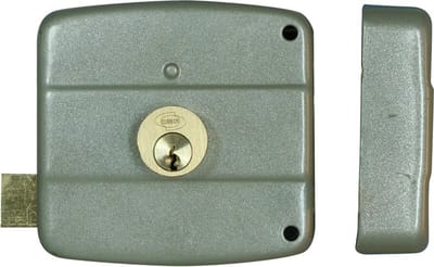 Qlinq Oplegvoordeurslot - Vernikkeld - 50 mm