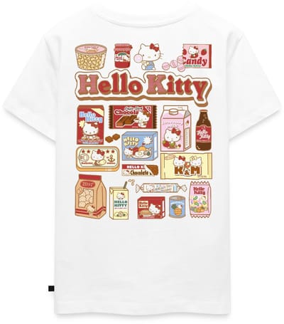 Hello Kitty Snack Collage Premium T Shirt Kinderen