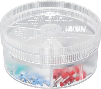Assortiment dozen met gestript ferrules