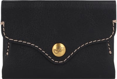 FOSSIL Kaarthoes Heritage Card Case Black Zwart