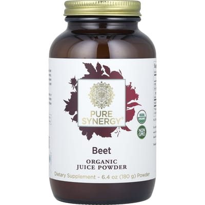 Pure Synergy, Poudre de Jus de Betterave Bio, 6,4 oz (180g)