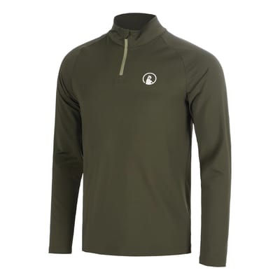 Quiet Please Memories Big Serve 1/4 Zip Longsleeve Heren