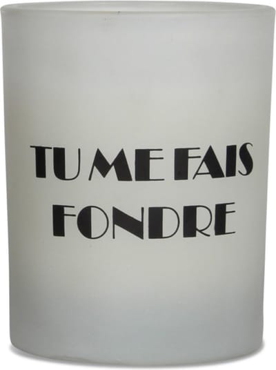 Kaars Tu me fais fondre valentijn love