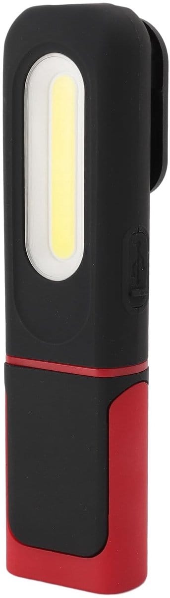 Allecto - LED-werklamp - Magnetische Basis - 360 Graden Draaibaar - Wit Licht - Draagbaar - Handwerkzaklamp - Geschikt voor Autoreparatie - Compact