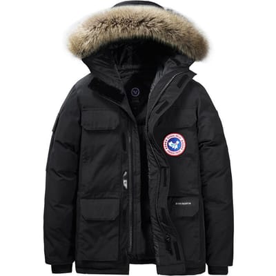 Automne et hiver nouvelle veste décontractée grande taille engraissée vêtements en coton vêtements en coton épais amples chauds et confortables L black