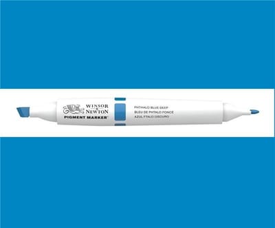 Winsor & Newton Pigment Marker Phthalo Blue 0202/516