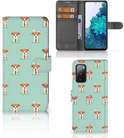 Samsung Galaxy S20 FE Telefoonhoesje met Pasjes Pups