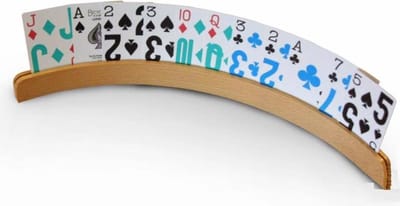 Kaarthouder voor Spelkaarten - hout - 50 cm