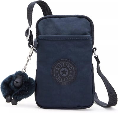 Mini Tas - Telefoon Tas - Onderweg - Verstelbare Band - 17 x 11 cm - Blauw