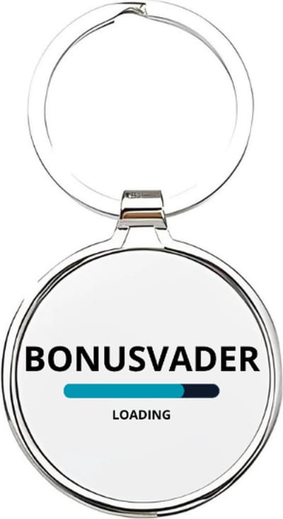 Akyol - bonusvader loading Sleutelhanger - Bonusvader - de leukste bonusvader - bonusvader sleutelhanger - papa sleutelhanger - sleutelhanger papa - familie sleutelhanger - vaderdag cadeautje - papa cadeau - dad - stiefvader - 4 x 7,5 CM