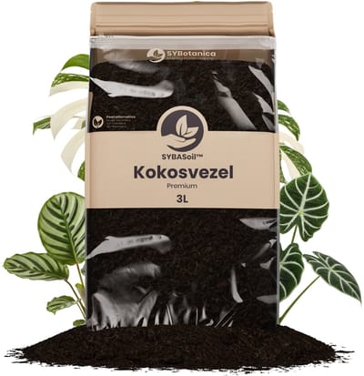 Sybotanica - Kokosvezel 3L - Zoutvrij - Perfect voor stekken & zaaien