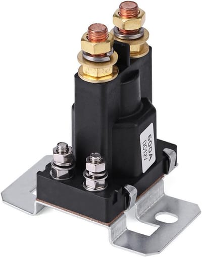 Krachtig 500A 12V Startrelais voor Auto's - Waterdicht SPST Solenoïde