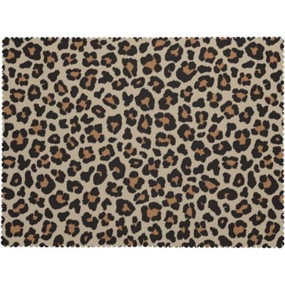 Tafelkleed Luipaardprint, Bruin Beige Cheetah Afrikaans Wild Safari Dierenvlekken Wasbare Tafelhoes voor Keukenfeest Decoratie 90x140cm gray