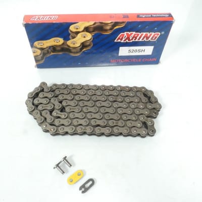 Chaîne de transmission Axring pour moto Benelli 250 TRK 251 520-SH-110 Neuf