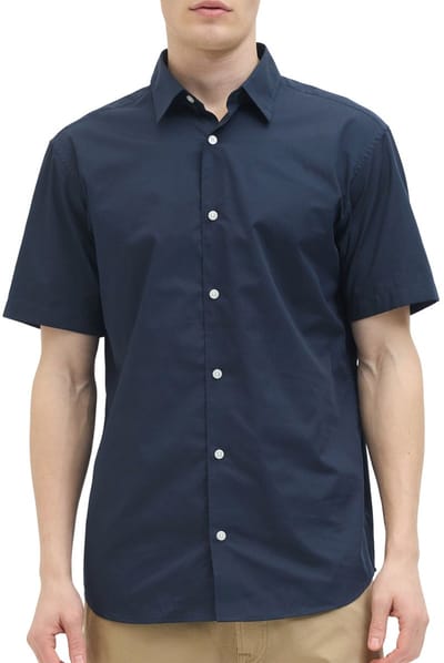JJREBEL - JREBGAVIN SOLID SHIRT SS Heren T- shirt