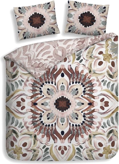 Heckettlane Thelma Dekbedovertrek - Tweepersoons - Katoen - 200x200-220cm - Multi