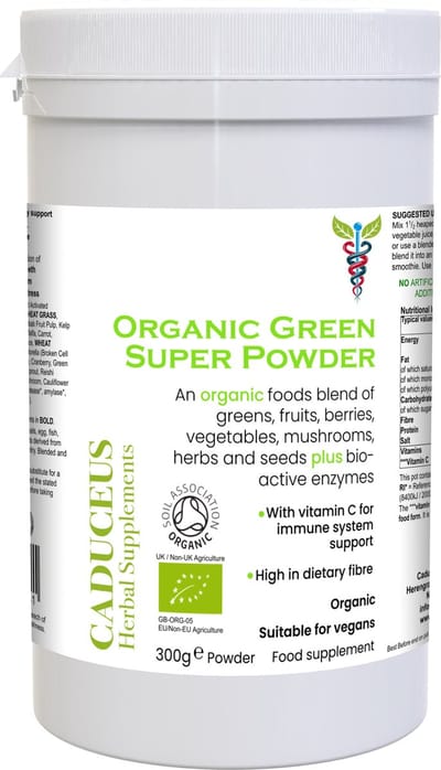 Organic Green Super Powder 300g poeder