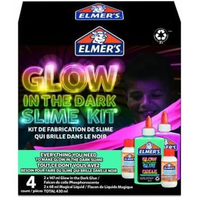 Elmer's Glow in the Dark Slime Kit Spelen met slijm