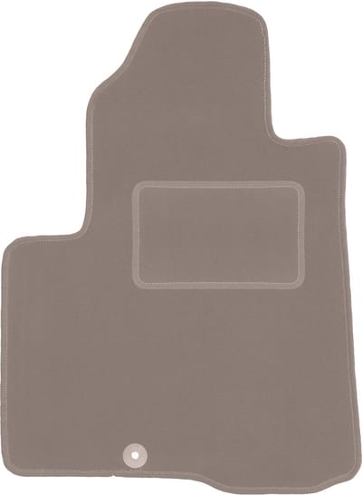 Beige bestuurdersmat voor: Hyundai SantaFe II SUV (2006-2012)