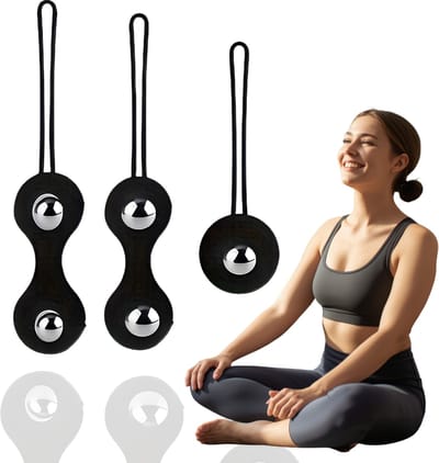 Quick Relief Kegel Balls™ - Bekkenbodemtrainer voor vrouw - Vaginale balletjes - Geisha ballen - Kegel Balls met 3 verschillende gewichten