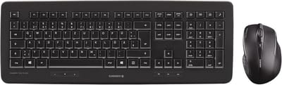 Draadloze Toetsenbord-Muisset met Ergonomische Rechtshandige Muis - QWERTZ Layout, Plug & Play, 2,4 GHz