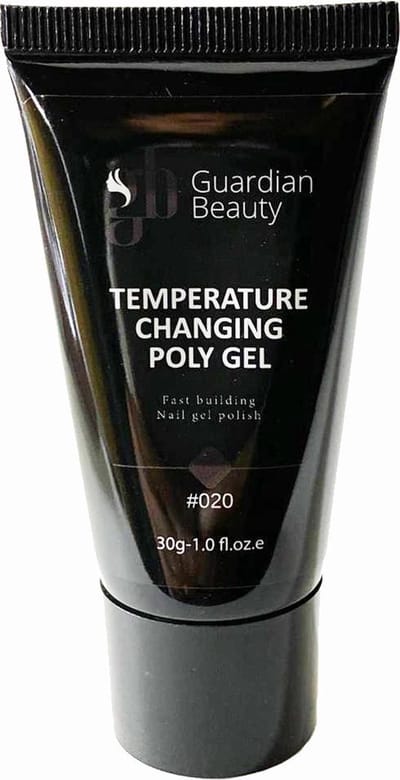 Guardian Beauty Polygel - Temperature Changing Polygel - Zwart - 30g - Polyacryl Gel