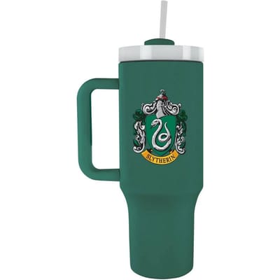 Harry Potter Slytherin Reisbeker One Size groen/wit