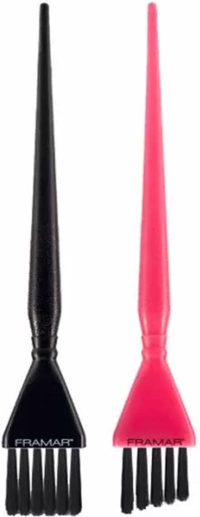 Framar Detail Brush Set Pink, Black 2st