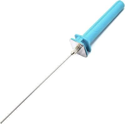 Elektrische Foam Pen - Hete Draad Snijder - Ambachtelijk Snijden - Snel Verwarmend - 5 cm - Blauw Handvat