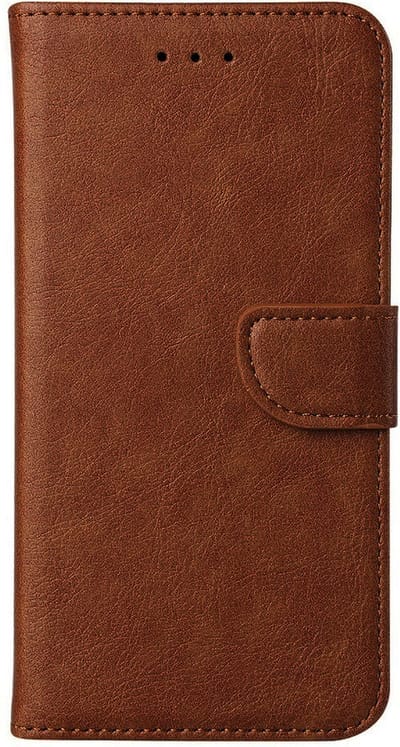 LuxeBass Boekhoesje geschikt voor Samsung Galaxy S21+ (PLUS) - Bruin gsm hoesje - telefoonhoes - telefoonhoesjes