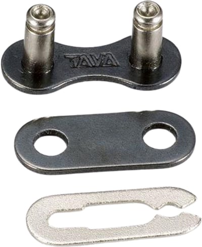 RAION - 1-Rij Kettingschakel - Zwart/Zilver - TAYA Compatibel - 7 g